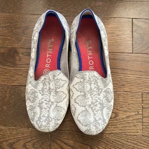 Snakeskin Rothy’s Loafers